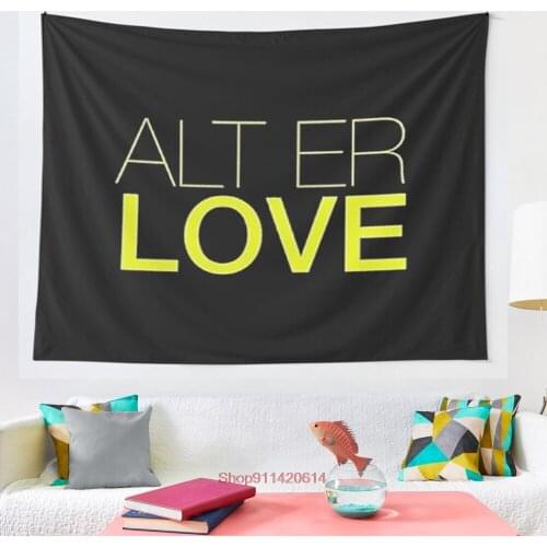 Alt er love tapestry More Size home living room bedroom decorative wall blanket