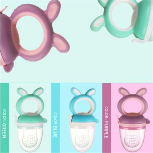 Feeder Baby nipple Fresh Food Nibbler Baby Pacifiers Feeder Kids Fruit feeding nipple Safe Supplies Nipple Teat Pacifier Bottles