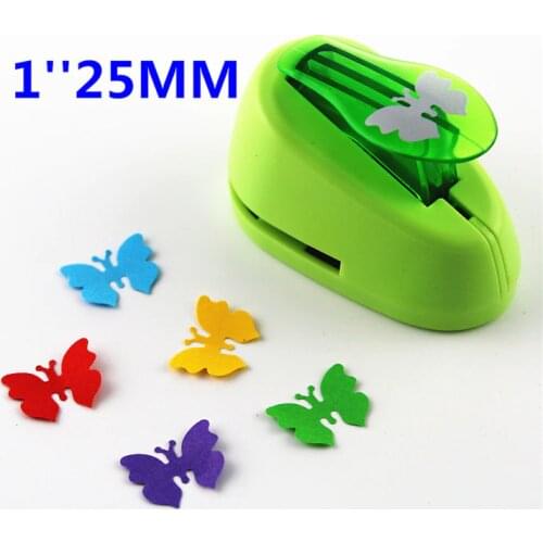 1'' 25mm paper puncher for scrapbooking furador papel flower DIY Craft Punch Creative Embosser Butterfly punch