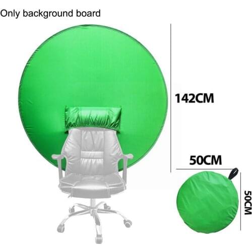 Green Screen Backdrop Background Board Green Screen Black Color Photography Non-Woven Studio Cloth White Key Chroma A5M1