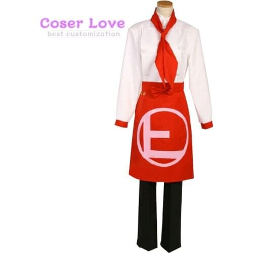 Super Danganronpa Hanamura Teruteru Cosplay Costume Christmas New years Halloween Costume