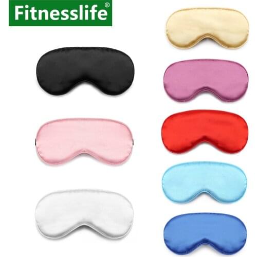 Sleeping Mask Eye Cover Sleep Mask Patch Silk Wholesale Soothing Relaxing for Girl Women Men Soft Portable Blindfold Travel