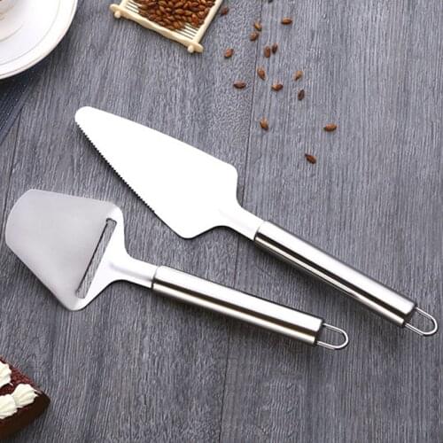1Pcs Stainless Steel Cake Shovel Knife Pie Pizza Shovel Cheese Knife Cake Divider Knives Dough Cutters Baking Accessories