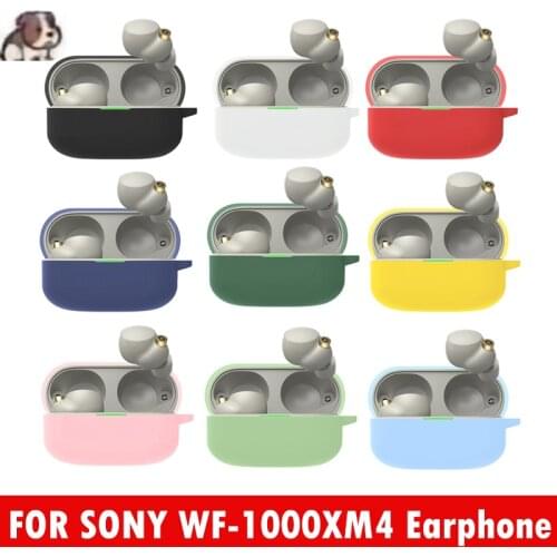Silicone Protective Cover Shell Long Time Use Earphone Case For Sony WF-1000XM4 TWS Bluetooth-compatible Headphone