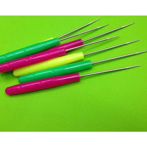 5Pcs Awl Pricker Hole Maker Tool Punch Sewing Stitching Leather Craft