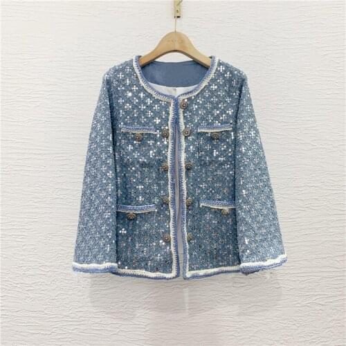 European Autumn New French Small Fragrance Duffle Coat Loose Sweet Niche Wild Cardigan Jacket Women Coat Fashion Streetwear 2021