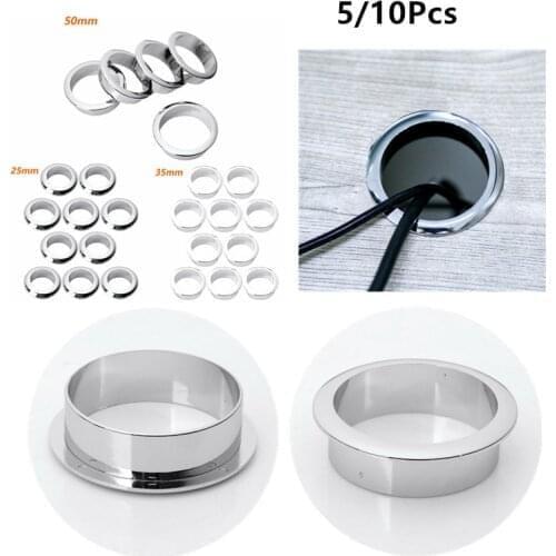 Wire Hole Covers Round Table Cable Outlet Plugs Desktop PC Cable Hole Caps Furniture Vent Hole Stoppers Home Decor Hole Grommets