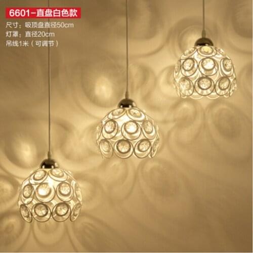 Restaurant creative personality dining lights Nordic Pendant lights three modern simple study bar Restaurant hanging lamps