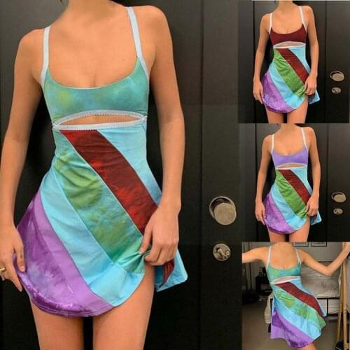 Senza Fretta Summer Striped Dresses