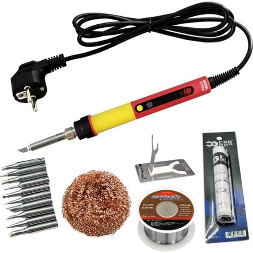 LED Digital Adjustable Electric Professional Solder Iron CXG E110W For Efficient NC Thermostat Electric Soldering Iron Solder