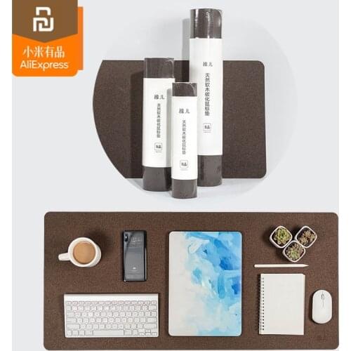 Youpin large thick large mouse pad desktop laptop oak oil resistant mouse pad computer waterproof office game smart home