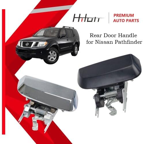 Rear Door outer handle Black left & right side for nissan pathfinder 2005-2012