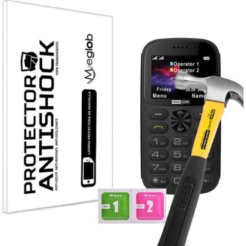 Screen protector Anti-Shock Anti-scratch Anti-Shatter compatible with Maxcom Comfort MM471