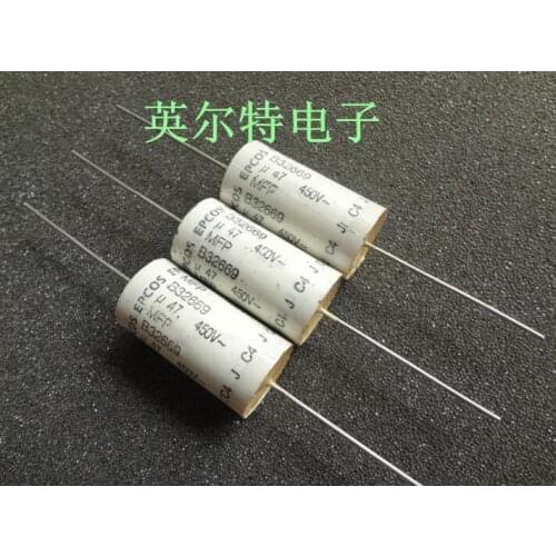 10PCS B32669 0.47UF450VAC U47/450VAC 17*33mm 0.47UF 450V MFP
