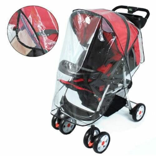 2019 Brand New Baby Stroller Raincover Universal Pushchair Pram Buggy Rain Cover Transparent Rain Cover