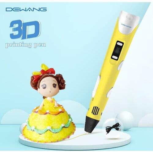 DEWANG 3D Pens 3D Drawing Printing Pen with USB Cable Compatible PLA ABS Filament Best Gift DIY Craft for School