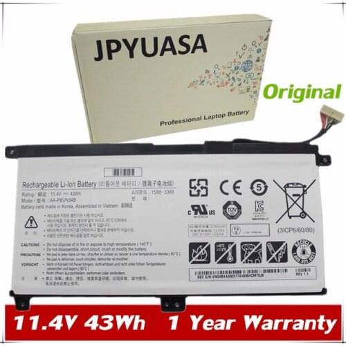 7XINbox 11.4V 43Wh Original AA-PBUN3AB Laptop Battery For Samsung NP530E5M-X02US NP530E5M SERIES Tablet