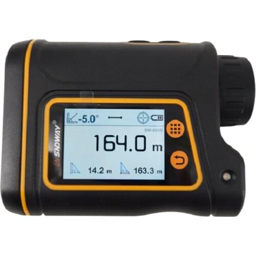 SNDWAY SW-800B Distance Height Angle Speed Area Volume Meter Telescope 800m long range golf Laser Range Finder Scope