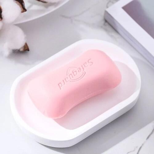 Bathroom Diatomite Soap Dishes Absorbs Water Quick-drying Soap Coaster Drain Soap Mat Storage Rack Bath Accessories