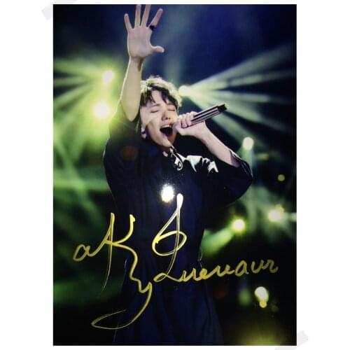 Dimash Kudaibergen autographed signed photo SINGER 4*6 inches freeshipping 02.2017 01