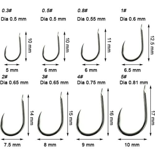 EUPHENG 2 Bags 24pcs total Chinu Barbless Fishing Hook Seawater and Fresh Water Hooks New