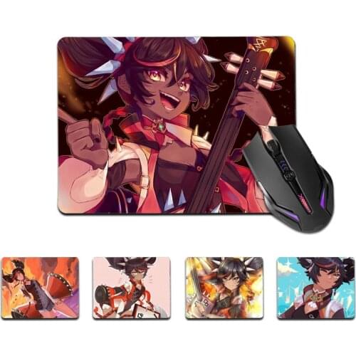 FHNBLJ High Quality Genshin Impact Xinyan Rubber Mouse Durable Desktop Mousepad Top Selling Wholesale Gaming Pad mouse