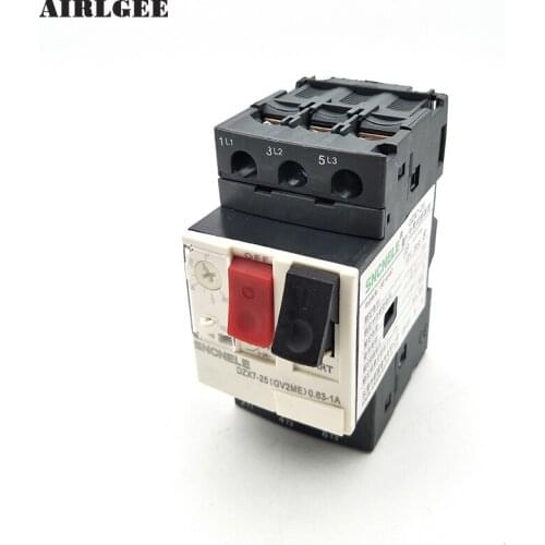 GV2ME 0.63-1A 3P Motor Starter Circuit Breaker Overload Protector MPCB 690V 6KV