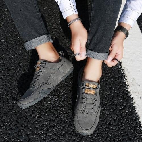 Hombre winter shoe Male uomo summer zapatillas Moccasins genuine man 2020 de para men for breathable mens casual leather mens