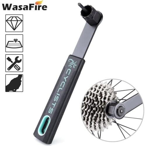 Bike Cassette Lockring Removal Tool Bicycle flywheel Disassembly Tool Flywheel Removing Socket Guiding Stick Cycling Accessoires