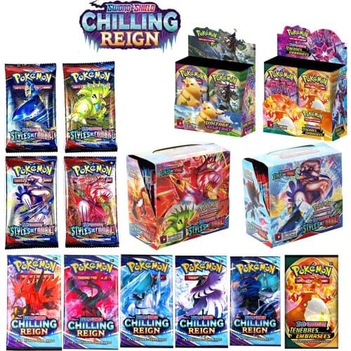 10pcs Takara Tomy Pokemon English French Cards Table Card Game GX EX MEGA Trainer Energy Pokemon Cards
