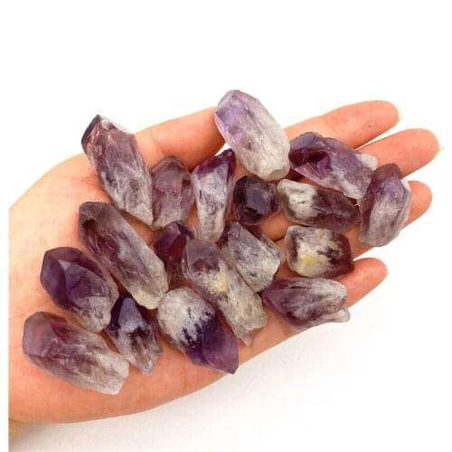 Beautiful 50g Natural Amethyst Cluster Rough Gravel Rock Crystal Quartz Raw Gemstone Mineral Specimen Natural Quartz Crystals