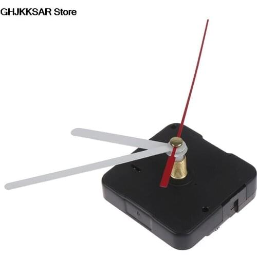 1PC Quartz Wall Clock Movement Mechanism Black Hands DIY Repair Parts Kit Hands Repair Kit Tool