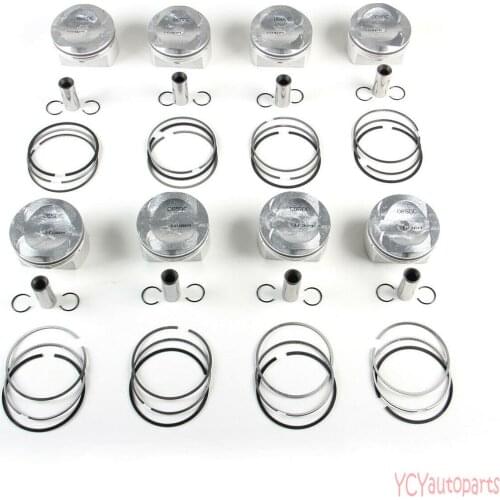 4.2L CGNA BAR Pistons Rings Set Φ84.5mm STD / Wrist Φ20mm Fit For VW Touareg AUDI S5 A6 A8 Q7 079107065DC