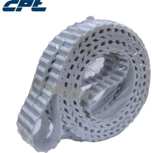 CPT H100 141 teeth series timing belts, 1790.7mm length closed end H100 timing belt with steel reinforcement, 6pcs left