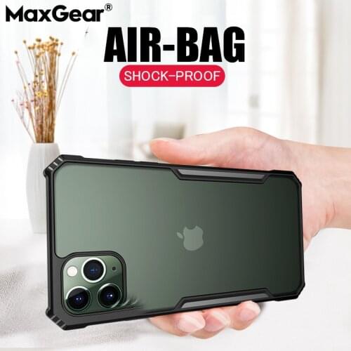 Luxury Shockproof Phone Case For iPhone X XS XR 11 Pro Max Soft Transparent Case Cover For iPhone 6 6s 7 8 Plus Soft Bumper Case