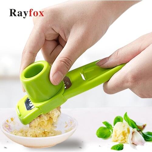 Manual Portable Garlic Presses Garlic Chopper Crusher Ginger Grinding Grater Kitchen Tools Gadgets Home Kitchen Accessories
