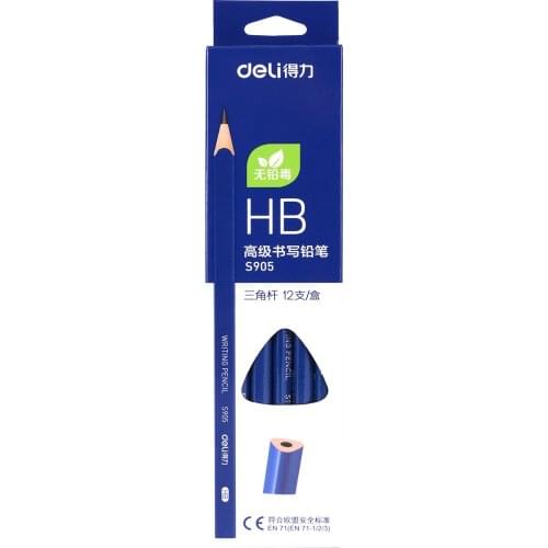 S905 triangle pencil HB correction grip childrens writing pen school supplies set drawing pencil set pencils