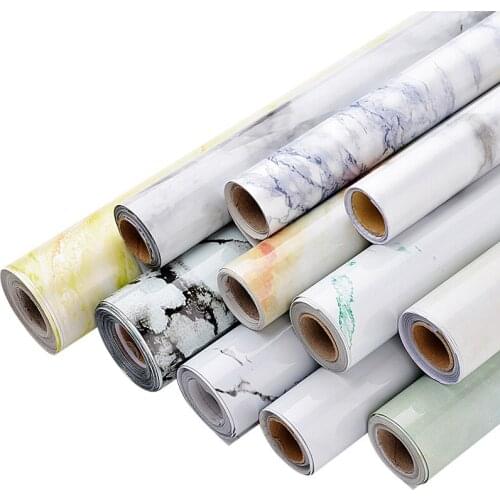 Modern Kitchen Stickers Waterproof Oilproof Classic Marble Pattern Wall Stickers Protect Desktop One Piece Self-adhesive New