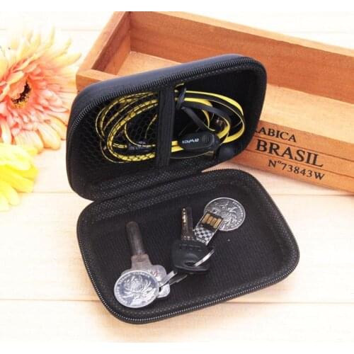External Storage Hard Case Bags Headset Earphone Cable Carry Storage Box for Phone USB Cable Charger Power Bank box case
