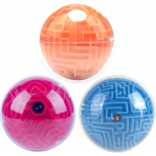 Magic 3D Maze Ball Interesting Labyrinth Puzzle Game Challenge Intelligence & Idea Perplexus Training Learn IQ Toys for Children