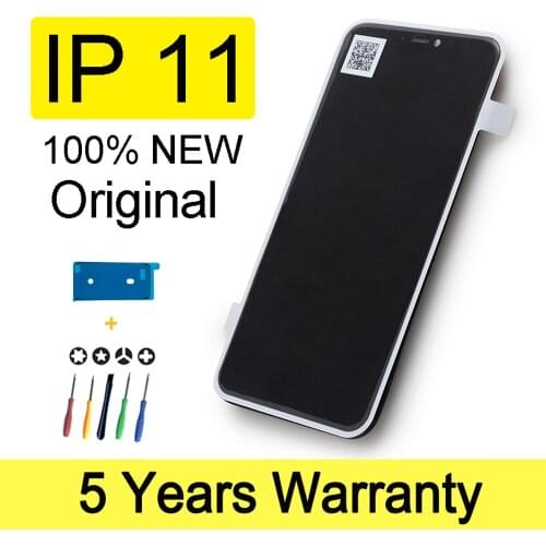 100% Original New Lcd For iPhone 11 Display Touch Screen With Metal Sheets Replacement Factory Screen For iPhone 11 Pro Max Lcd