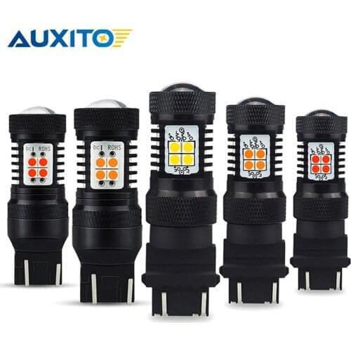 AUXITO 2x BA15S P21W 1156 LED T20 W21W 7443 W21/5W 7440 LED Bulb Turn Signal Light T25 P27/7W Reverse Brake Lights DRL Auto Lamp