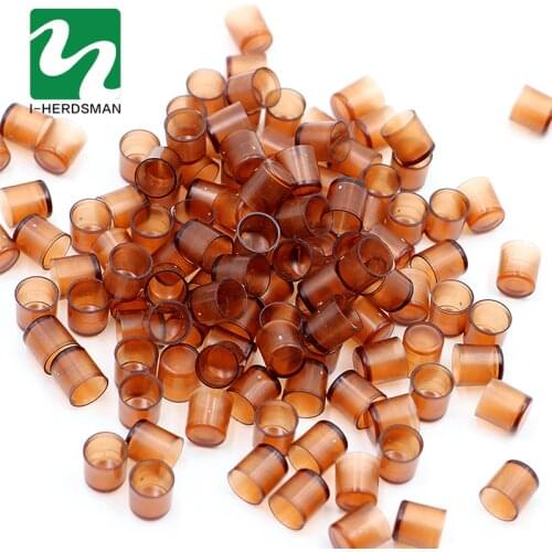 240Pcs Beekeeping Queen Bee Rearing Box Brown Queen Cells Cup Plastic Cups Rearing Tools BeeKeeper Tools Apiculture Supplier