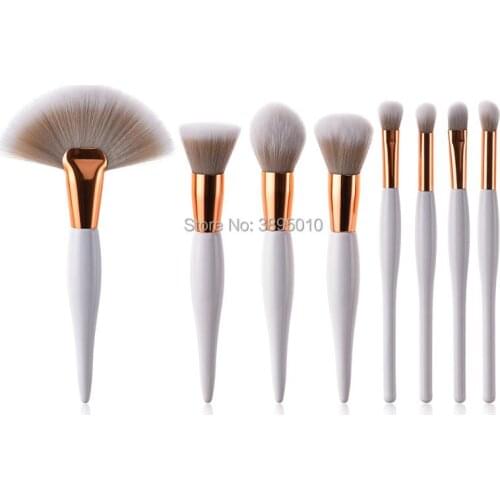 4pcs/set 8pcs/set Professional Makeup Brushes brushes Make up Brush Tools kit Foundation set Powder Blushes F788