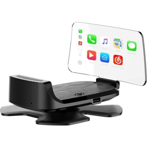 Vjoycar Wireless Car Bluetooth Carplay head up display Navigation C6 Google Map Free Car Window Projector Driving Safety