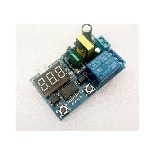 Free Shipping! 3pcs 220V relay module delay time-off switch turned off external trigger delay adjustable time module sensor