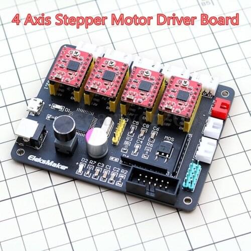 20PCS/LOT 4 Axis USB CNC Stepper Motor Control Board Driver 12V Power For Laser Engraver(6.8)
