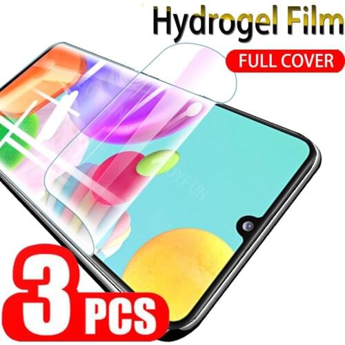 3PCS Front Hydrogel Film For Samsung Galaxy A41 SM-A415F 6.1" Full Cover Water Gel Films For samsung A41 samsun samsang a 41