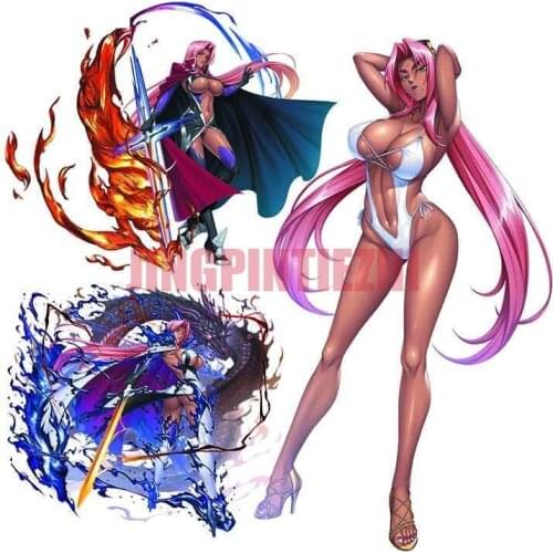 Interesting F531 Ingrid Taimanin Murasaki Anime Sticker for Vehicle Fuel Tank Cover Car Decor Sticker Kid Toy Decal