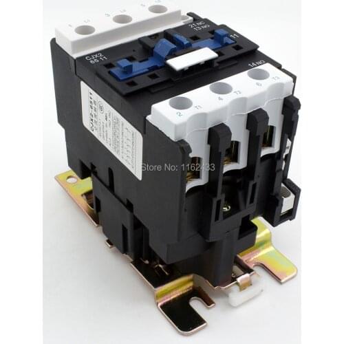 CJX2-6511 65A 3P NO + NC AC contactor CJX2-65 LC1-D65 series contactor 220V 380V 110V 48V 36V 24V